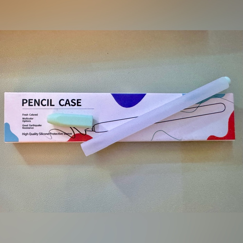 Colorful Pencil Case with Silicone Sleeve